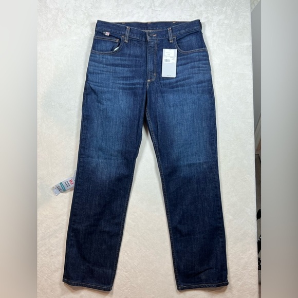 NWT Carhartt 34W 32L Flame Resistant CAT2 Relaxed Fit Rugged Flex 5-Pocket Jeans - Picture 1 of 15